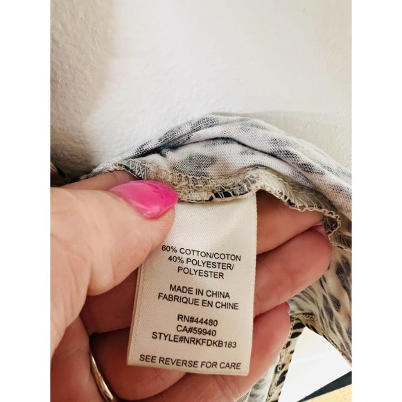 Love, Fire Cheetah Print Girls Dress - Picture 4 of 7